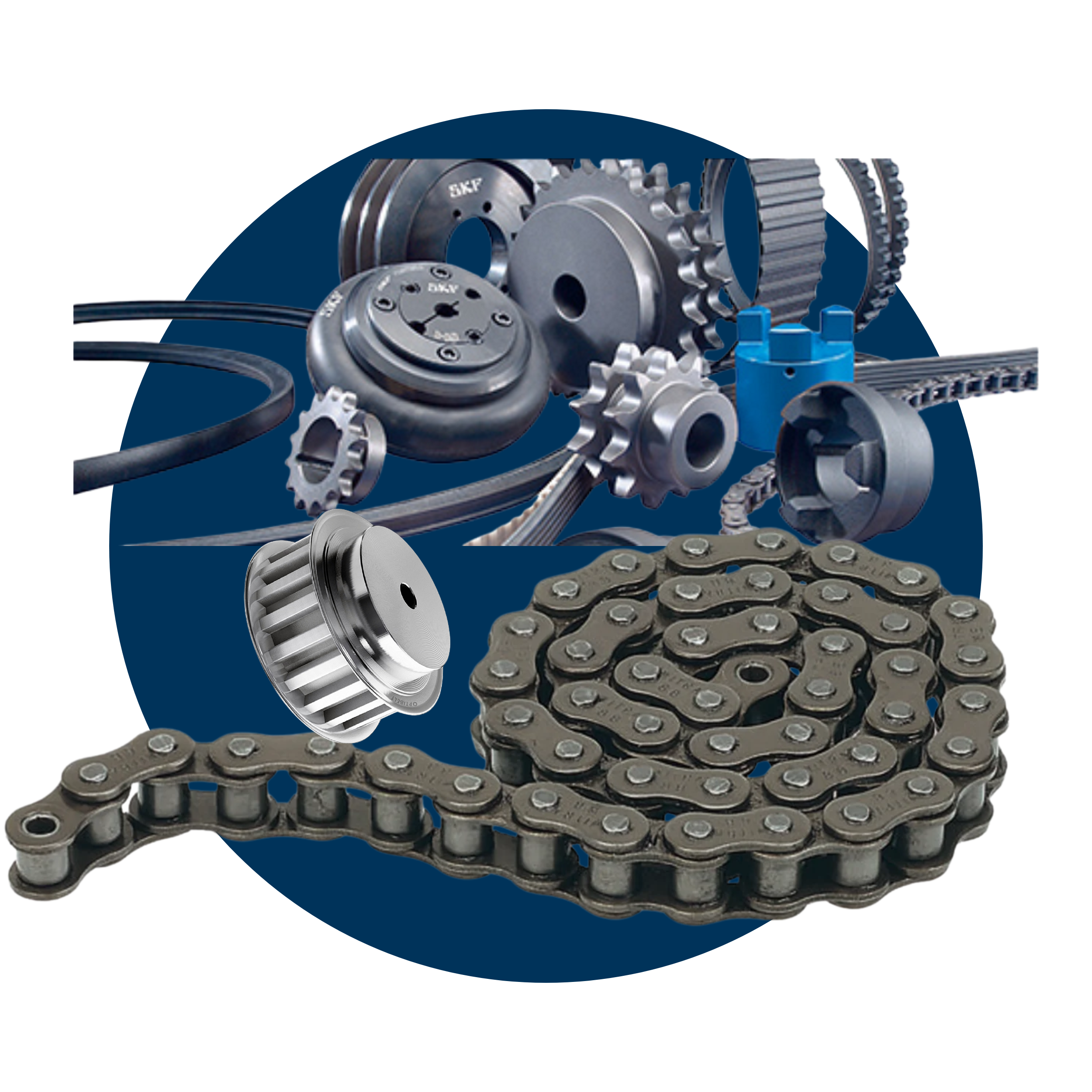 Bandas, cadenas, coples y más